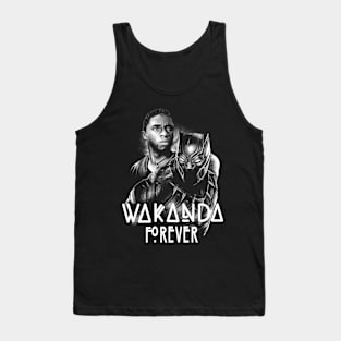 Wakanda Forever - Rip Chadwick Boseman Tank Top